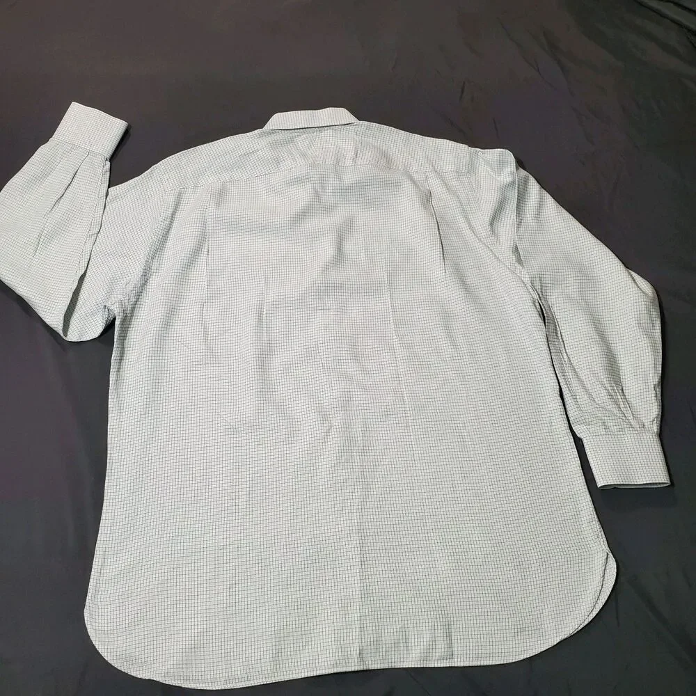 John W. Nordstrom Mens Dress Shirt, Long Sleeve. 100% Egyptian Cotton Size 16...